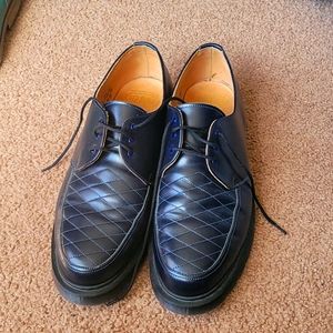 Solovair shoes navy blue shine sz 44 / 11